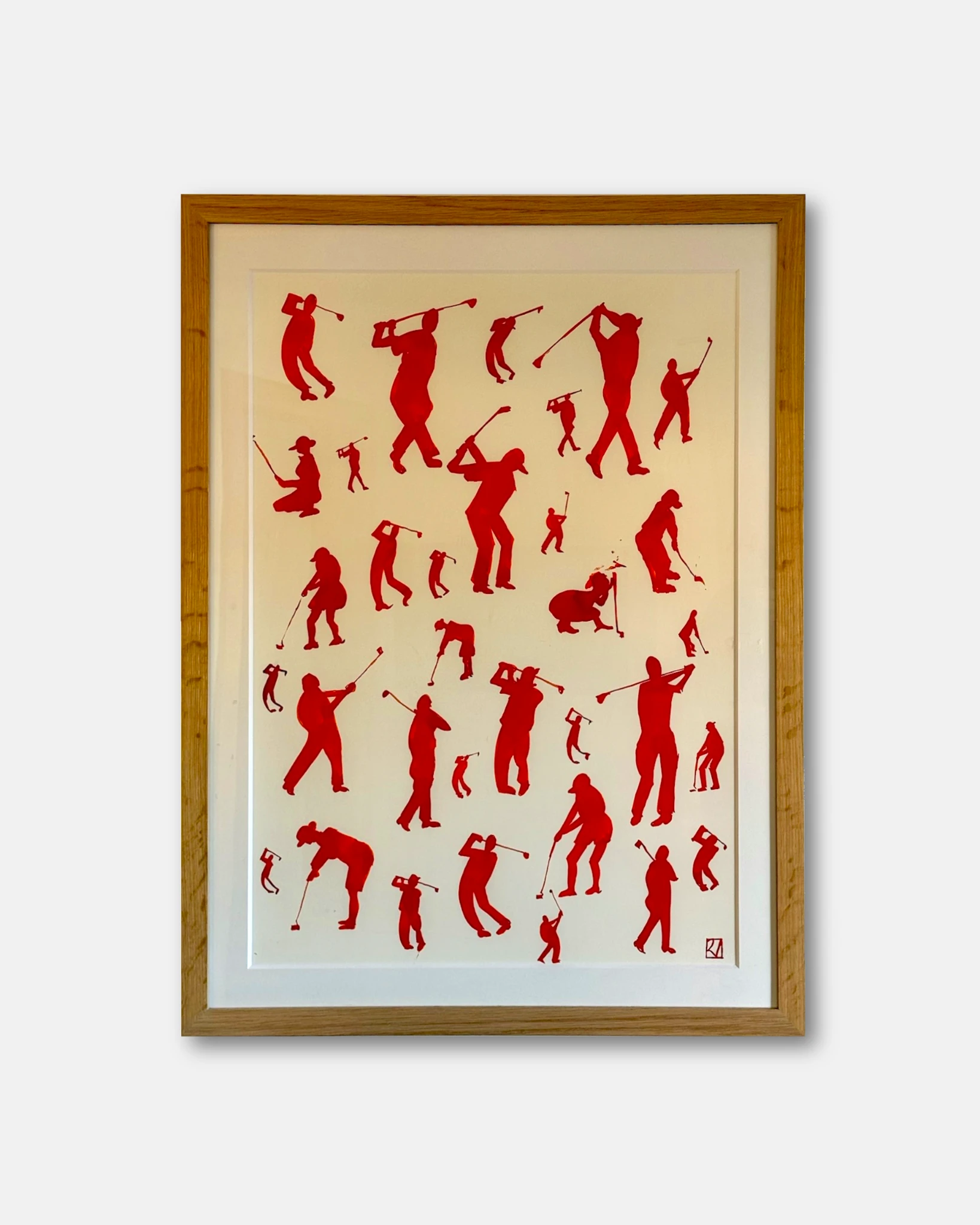 Golfing the Engadin IV - alternate view